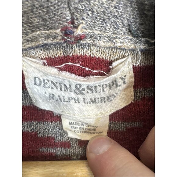 RALPH LAUREN DENIM & SUPPLY Native Ortega Shawl Collar Cardigan Women’s Size S - Picture 4 of 7